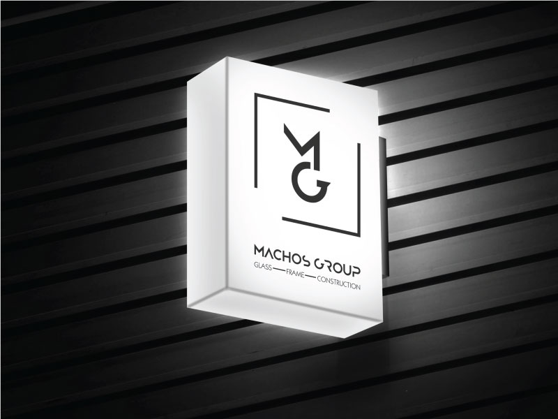 Machos Group | Logo for Glass—-Frame—-Construction