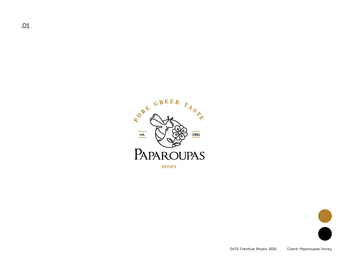 Paparoupas Honey | Logo & Packaging